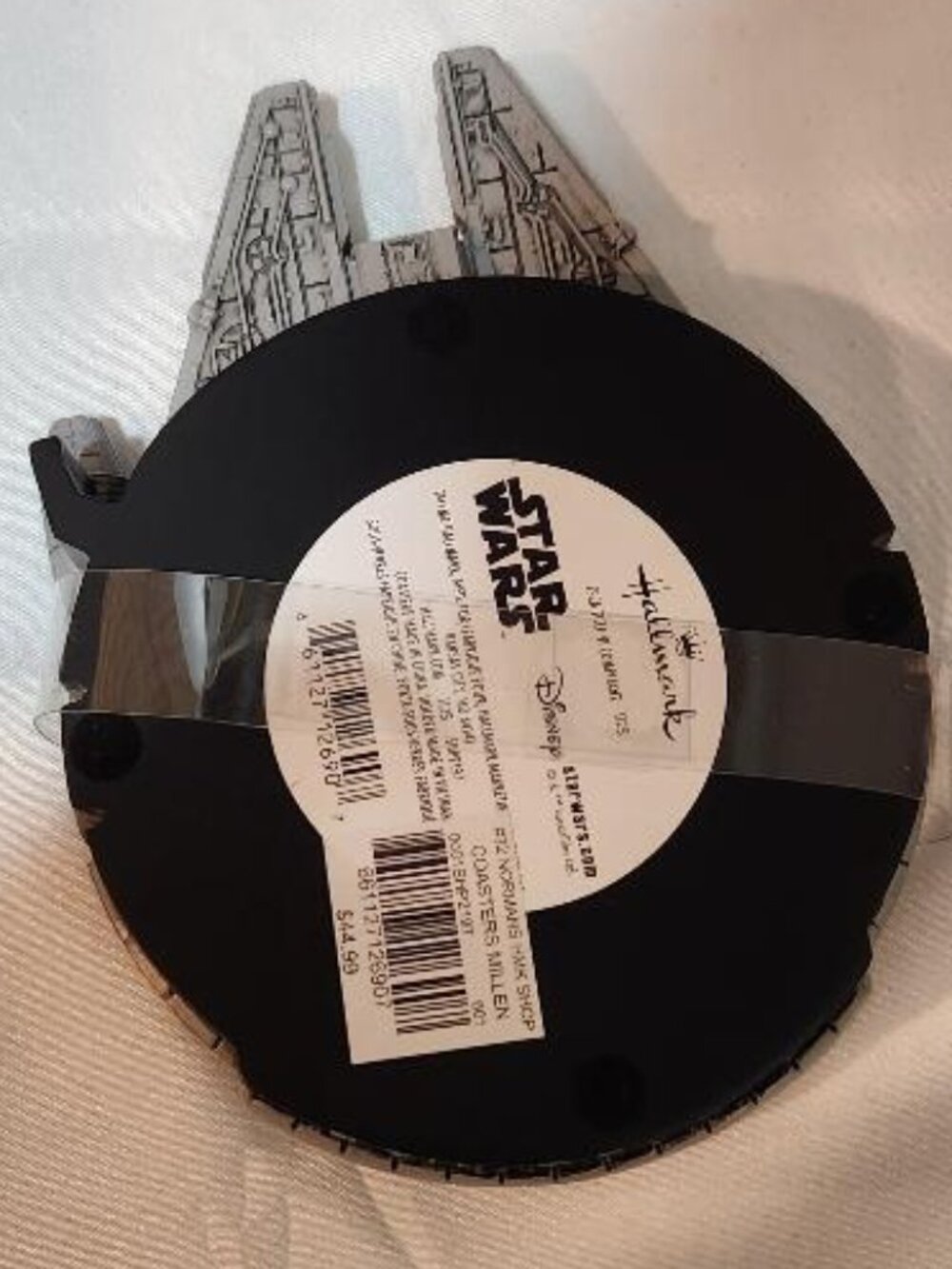 Hallmark Star Wars Millennium Falcon Sculpted Coaster Holder - Picture 2 of 5